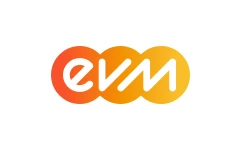 Logo der evm